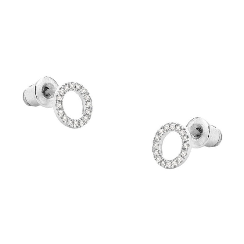 Tutti & Co Jewellery Grand Earrings Silver EA570S main