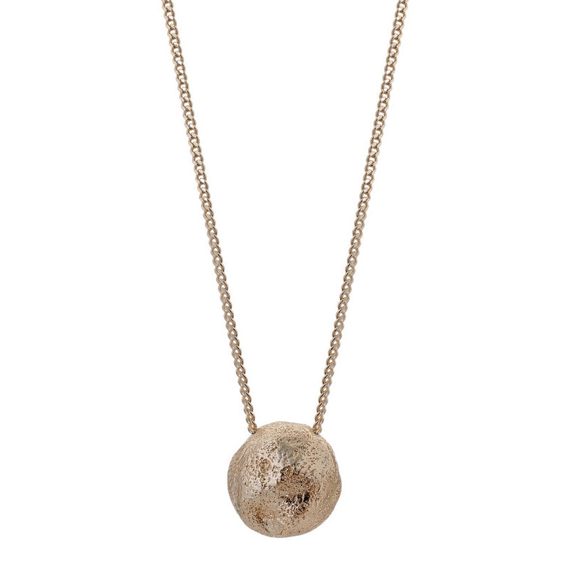 Tutti & Co Jewellery Halo Necklace Gold NE782G main