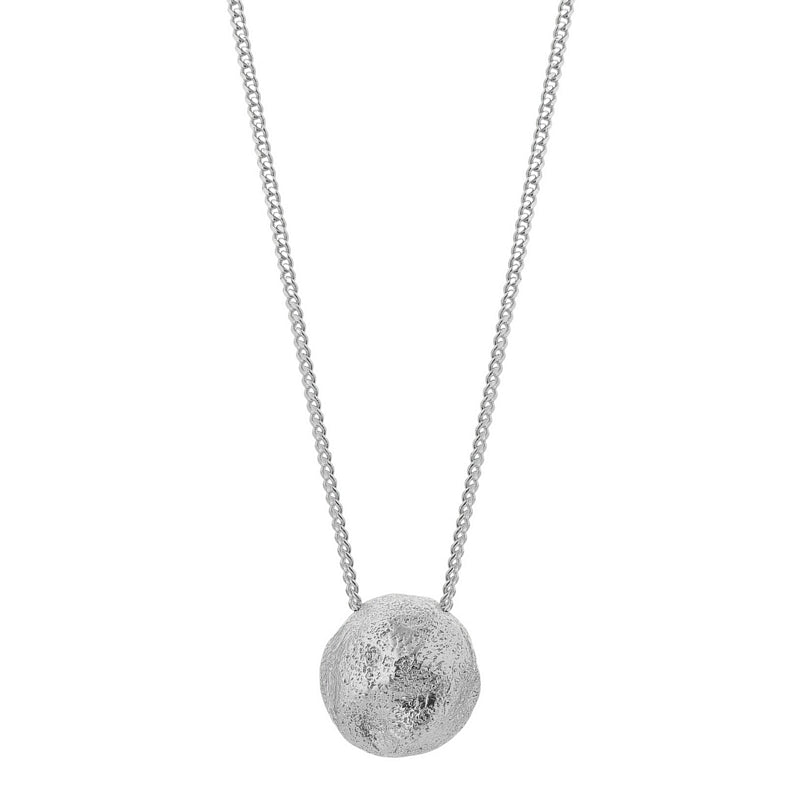 Tutti & Co Jewellery Halo Necklace Silver NE782S main