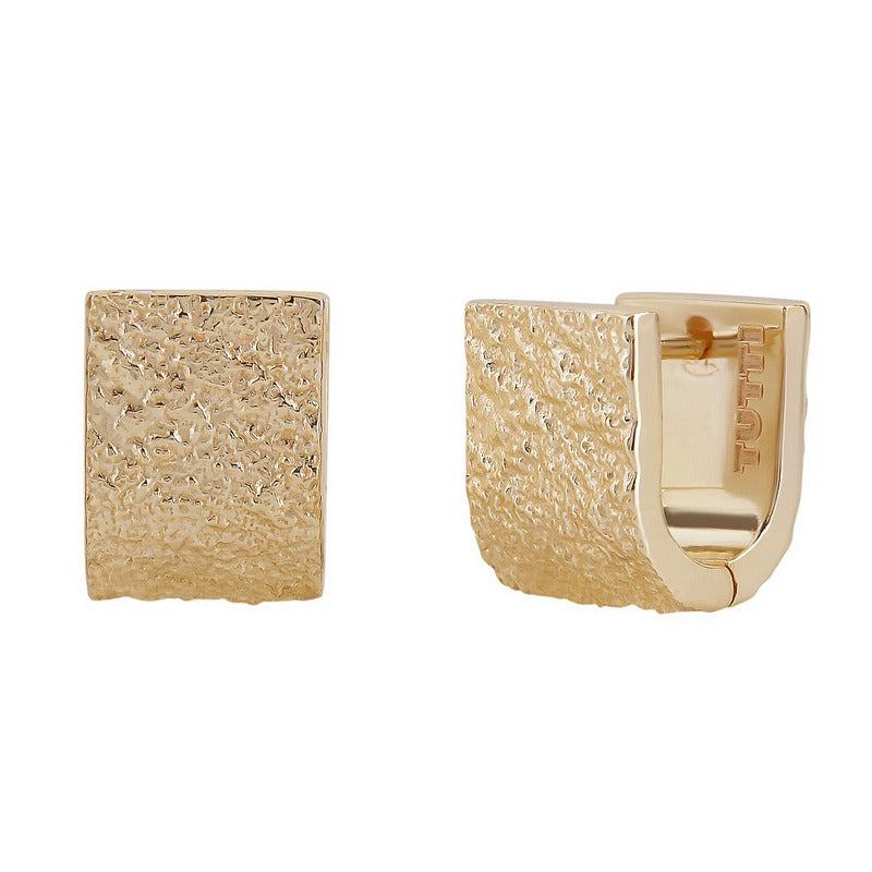 Tutti & Co Jewellery Invoke Earrings Gold EA745G front