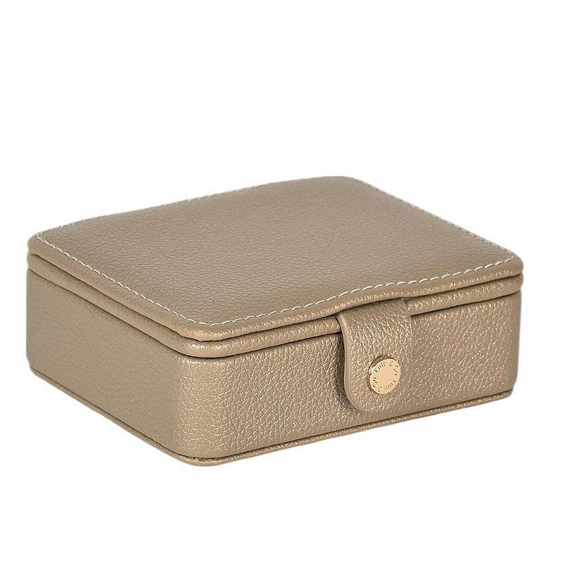 Tutti & Co Jewellery Metallic Jewellery Box Gold JB31 closed