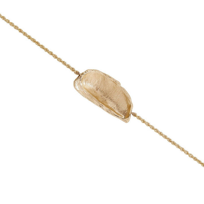 Tutti & Co Jewellery Ora Bracelet Gold BR737G detail