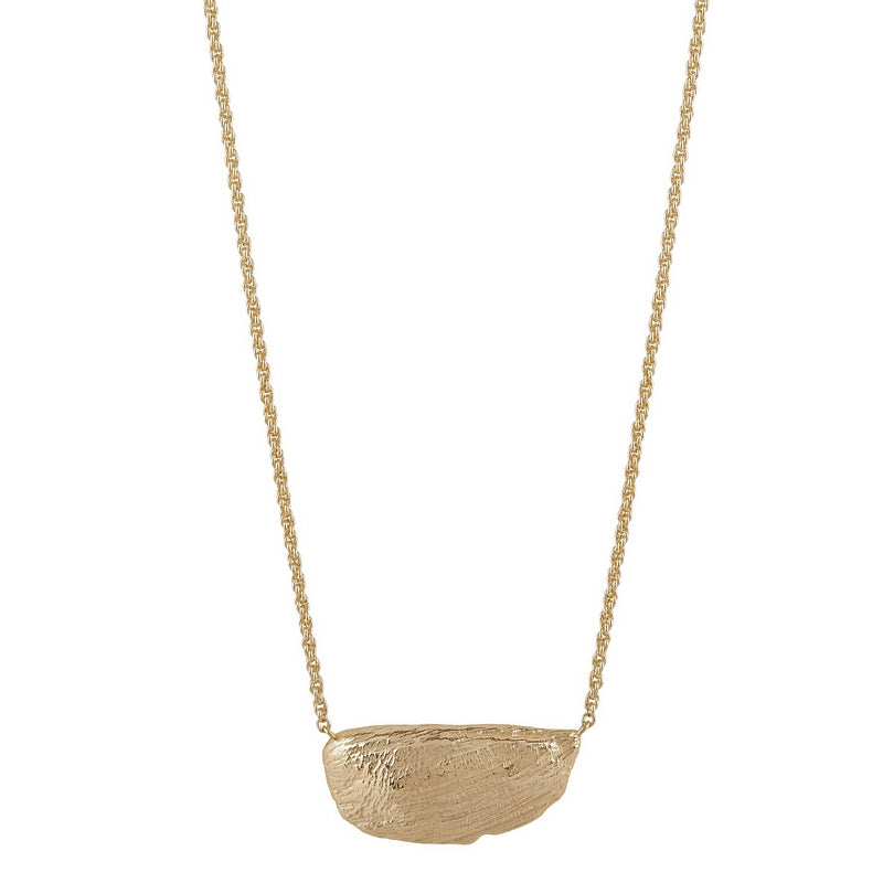 Tutti & Co Jewellery Ora Necklace Gold NE817G front