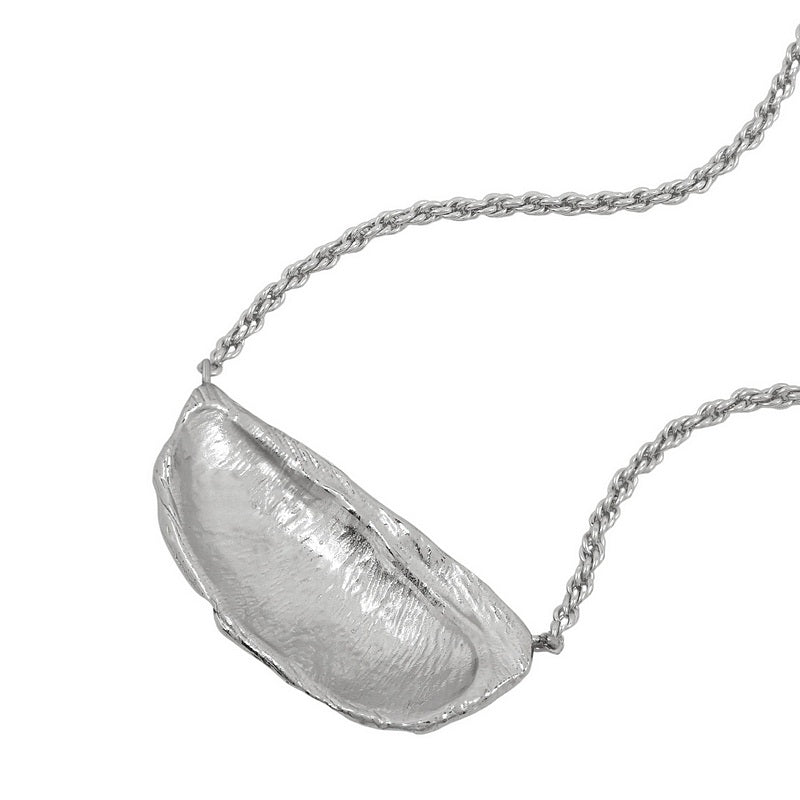 Tutti & Co Jewellery Ora Necklace Silver NE817S detail