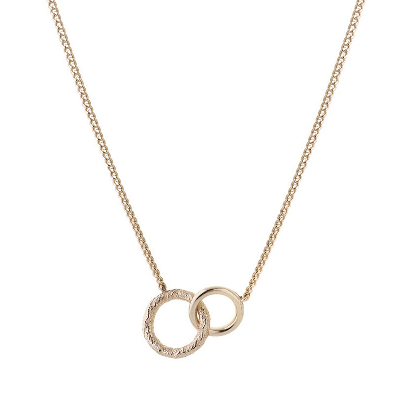 Tutti & Co Jewellery Pose Necklace Gold NE699G main