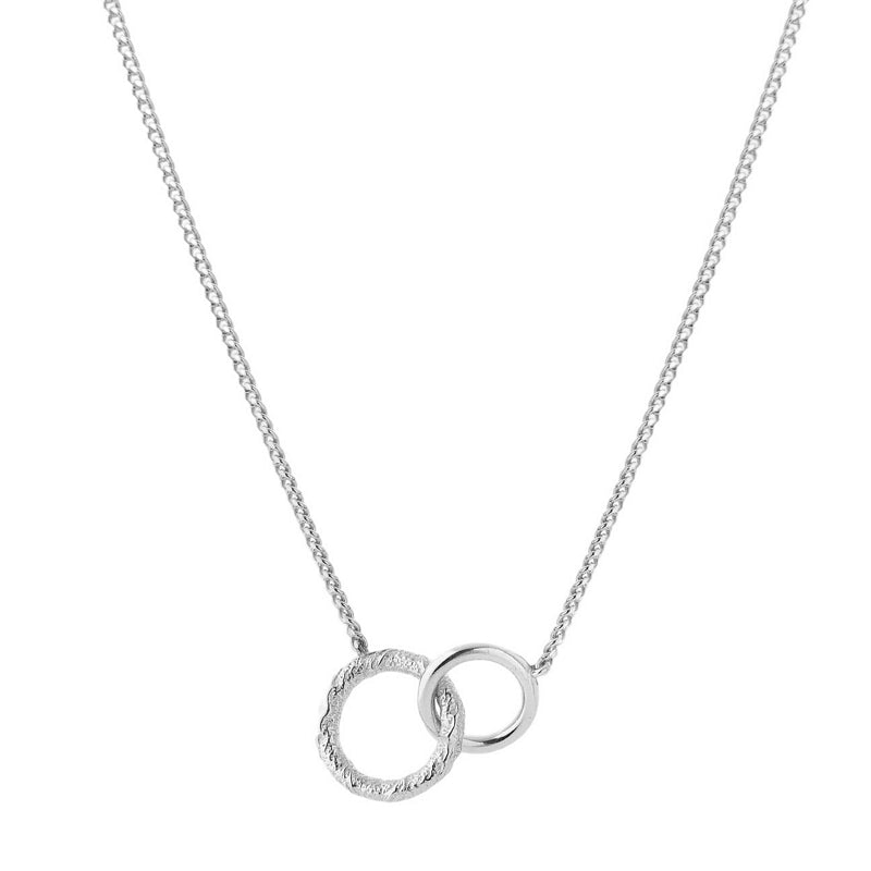 Tutti & Co Jewellery Pose Necklace Silver NE699S main
