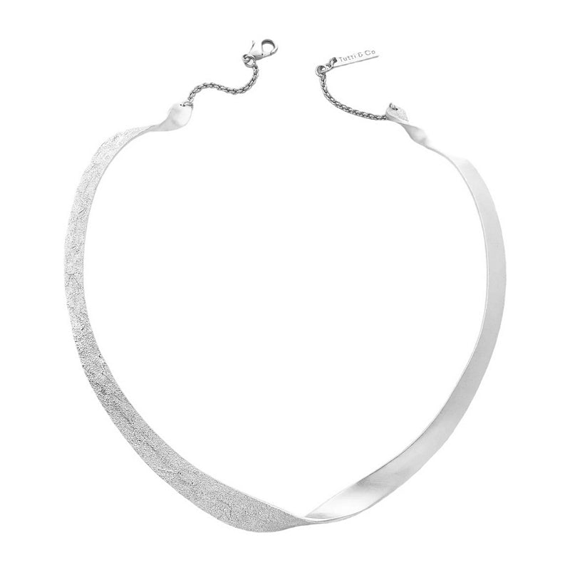 Tutti & Co Jewellery Praise Necklace Silver NE674S main