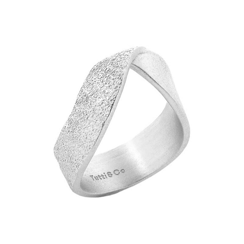 Tutti & Co Jewellery Praise Ring Silver RN322S main