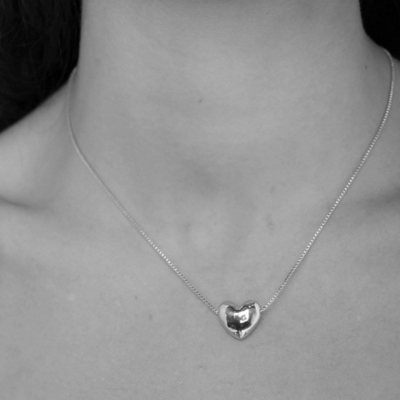 Tutti & Co Jewellery Promise Necklace Silver NE819S model