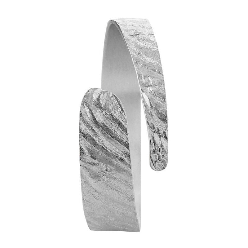 Tutti & Co Jewellery Riva Bangle Silver BR715S side