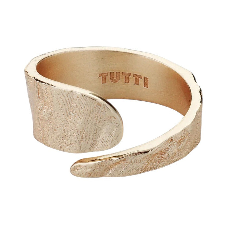 Tutti & Co Jewellery Riva Ring Gold RN365G main