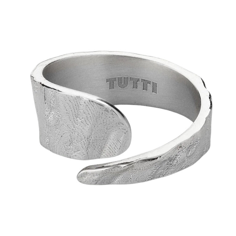 Tutti & Co Jewellery Riva Ring Silver RN365S main
