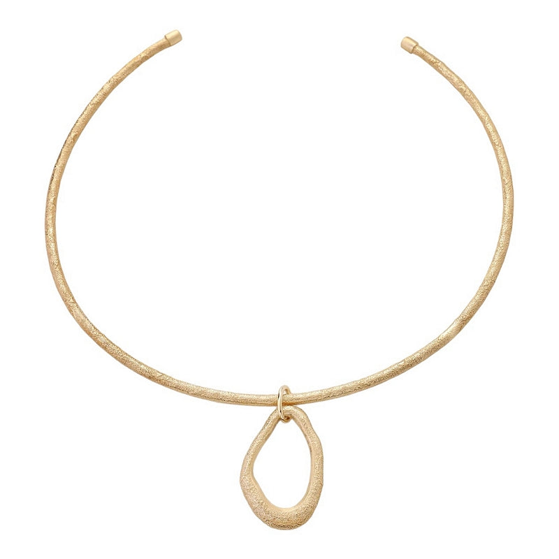 Tutti & Co Jewellery Seize Necklace Gold NE675G main