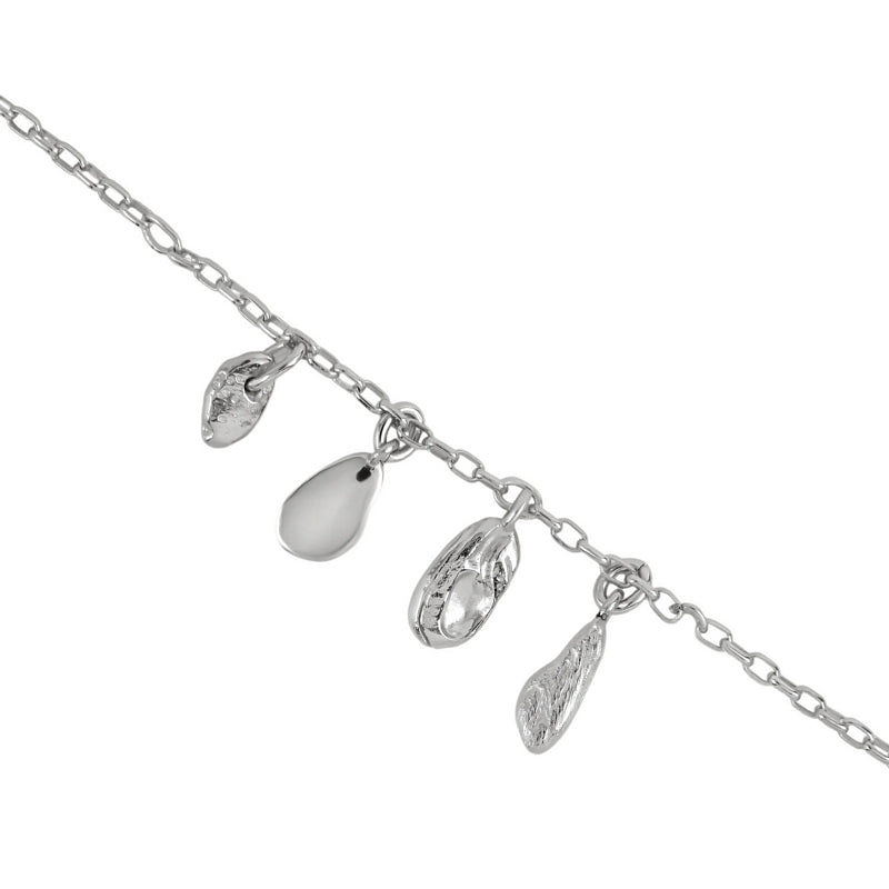 Tutti & Co Jewellery Silt Bracelet Silver BR735S charms