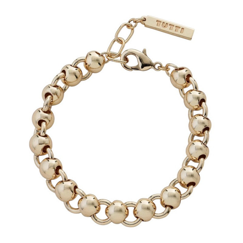 Tutti & Co Jewellery Sphera Bracelet Gold main