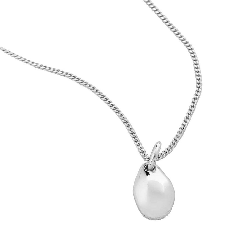 Tutti & Co Jewellery Still Necklace Silver NE670S back