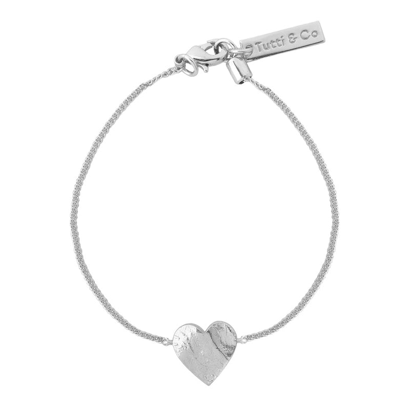 Tutti & Co Jewellery Sweetheart Bracelet in Silver BR582S main