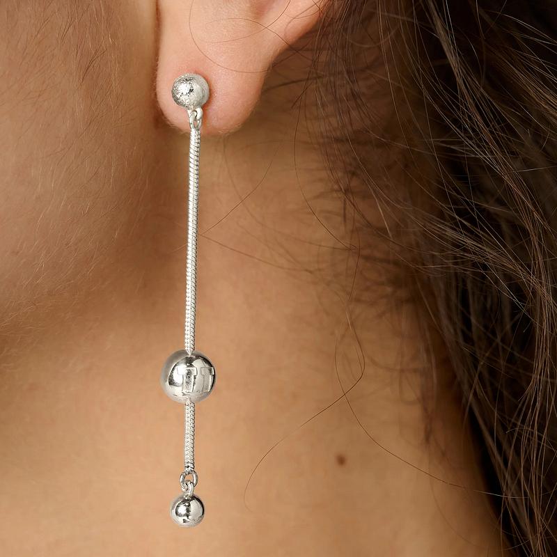 Tutti & Co Jewellery Synergy Earrings Silver EA756 model
