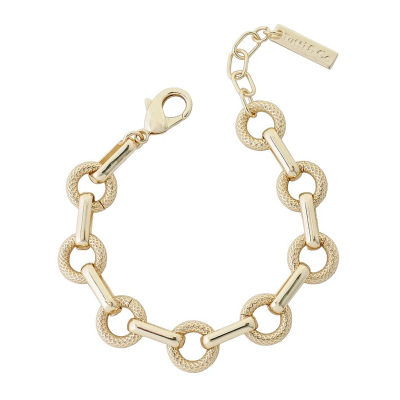 Tutti &amp; Co Marina Bracelet Gold BR659G main