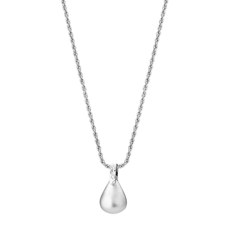 Tutti & Co Pebble Necklace Silver NE716S main