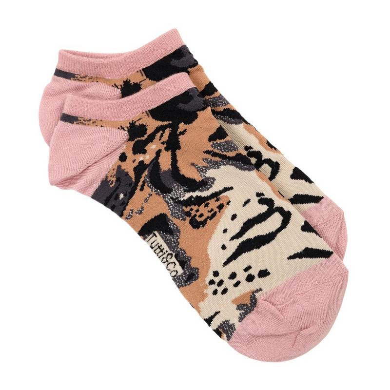 Tutti & Co Rowan Bamboo-blend Trainer Socks SOC052 on model