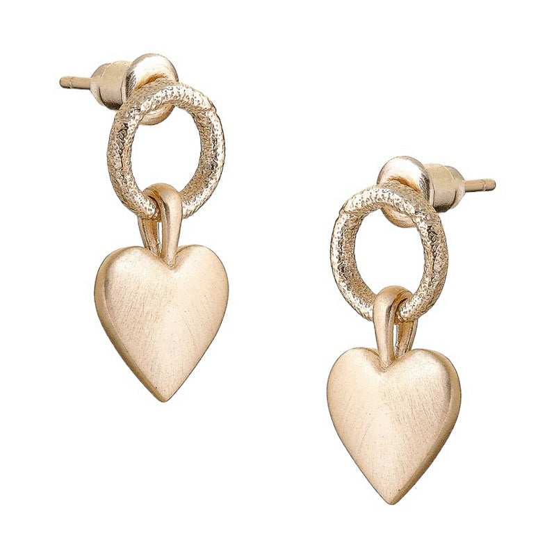 Tutti & Co Solace Earrings Gold EA603G main