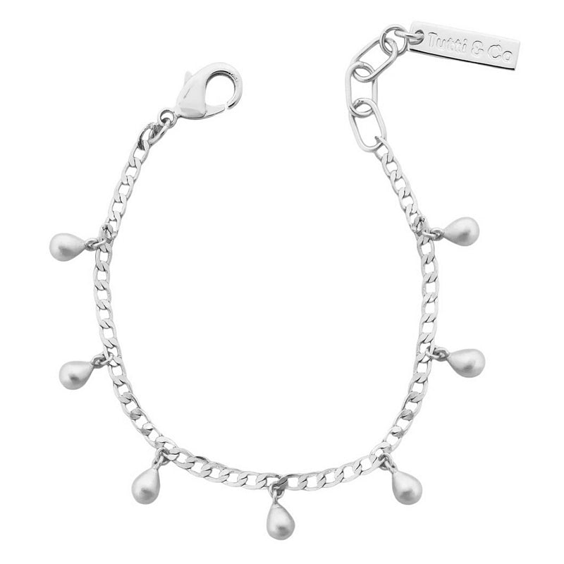 Tutti & Co Teardrop Bracelet Silver BR656S main