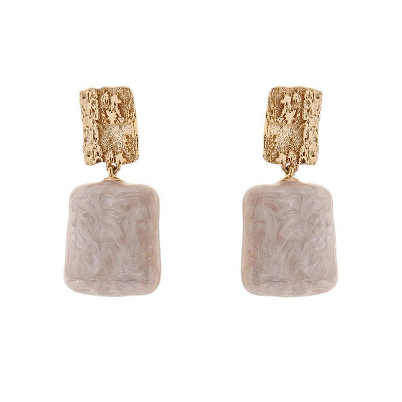 Tutti & Co Tranquil Drop Earrings Gold EA682G main