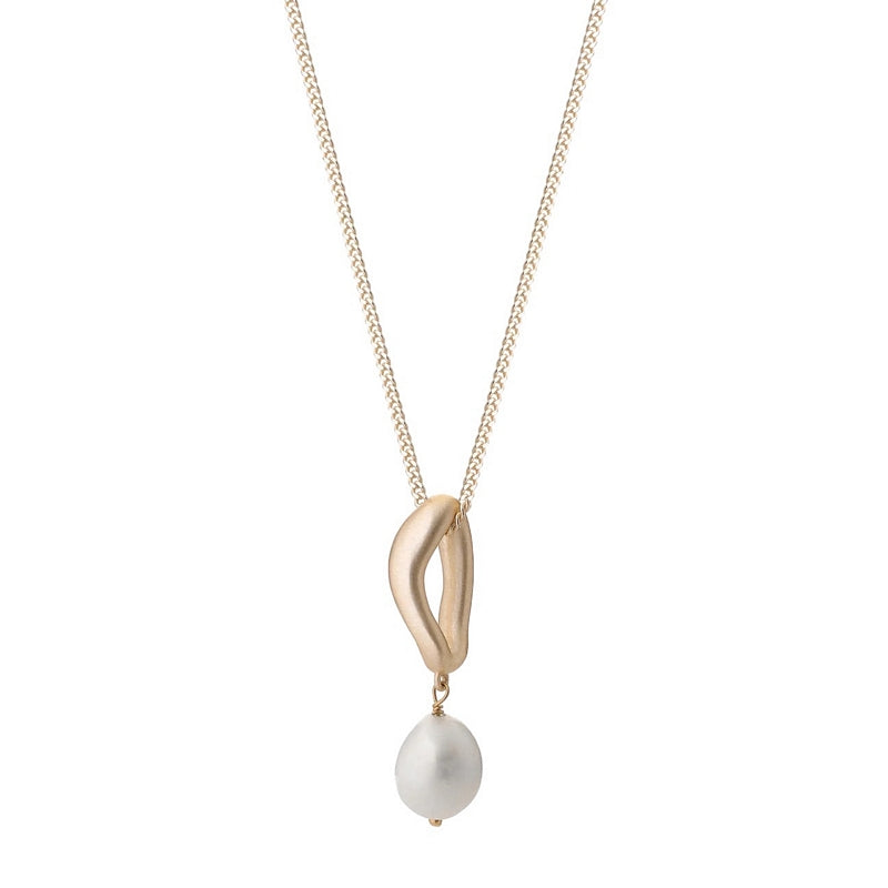 Tutti & Co Tranquil Necklace Gold NE707G main