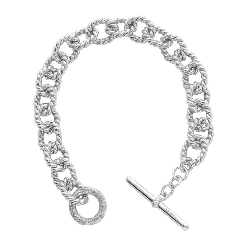 Tutti & Co Twist Bracelet Silver BR637S main