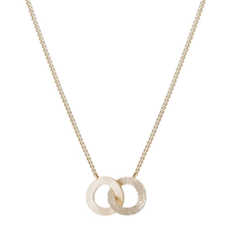 Tutti & Co Unity Necklace Gold NE694G main