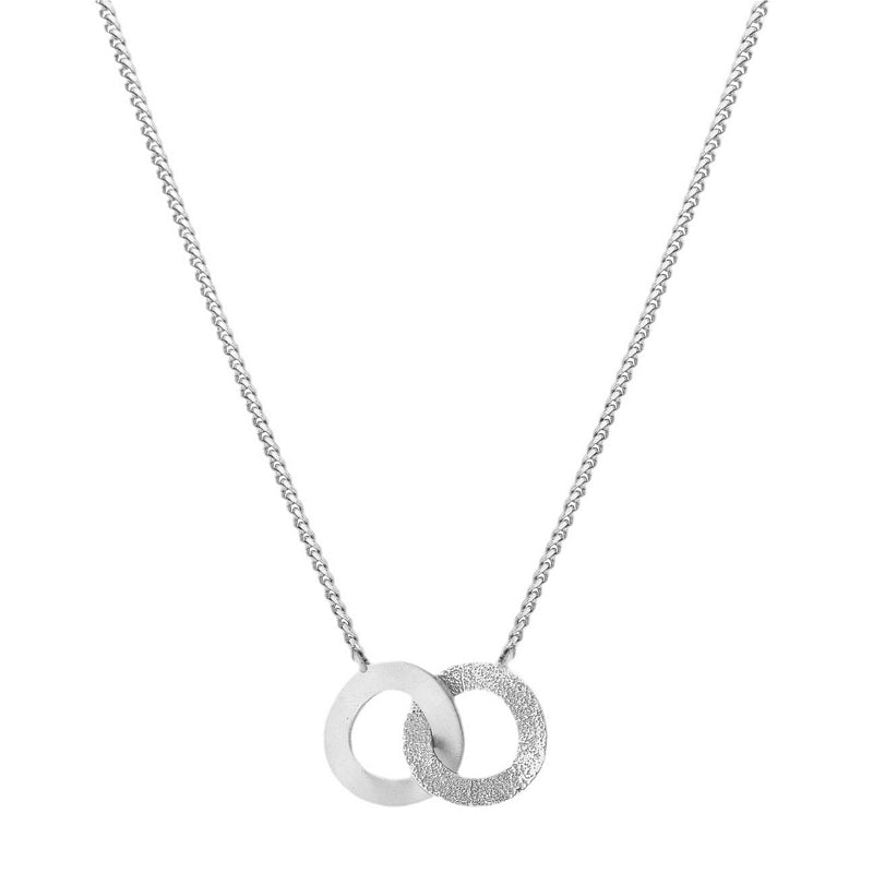 Tutti & Co Unity Necklace Silver NE694S main