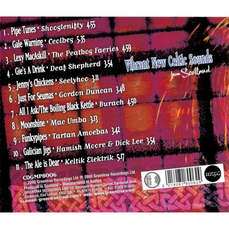 Vibrant New Celtic Sounds From Scotland CDGMP8006 Track Listing