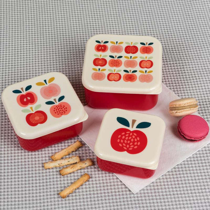 Vintage Apple Snack Boxes Set 28002 lifestyle