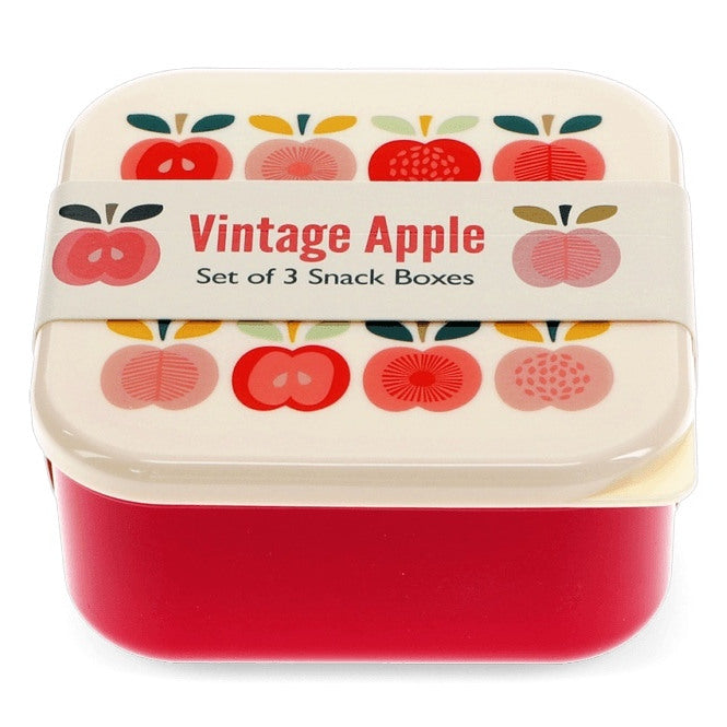 Vintage Apple Snack Boxes Set 28002 main