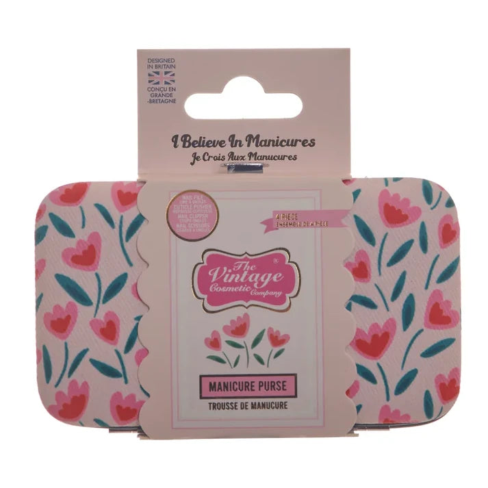 Vintage Cosmetic Company Tulip Manicure Purse 2MPTIL packaging front