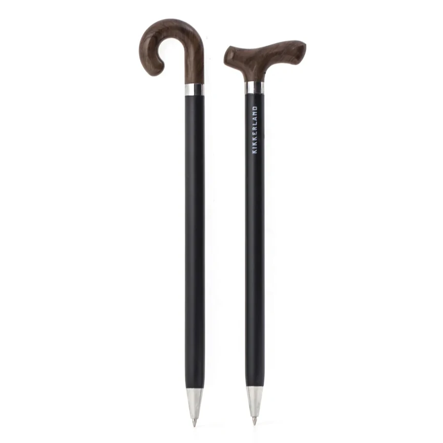 Walking Stick Pens - Old and Wise main