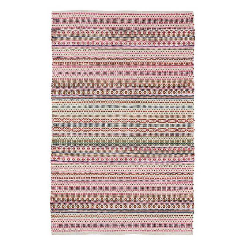 Waltons Of Yorkshire Bakewell Rug Pink BWRUG flat