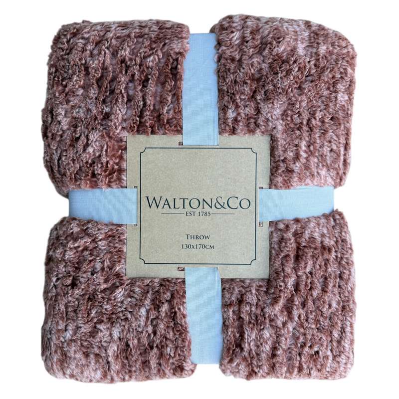 Waltons Of Yorkshire Cosy Cloud Throw Spice package front