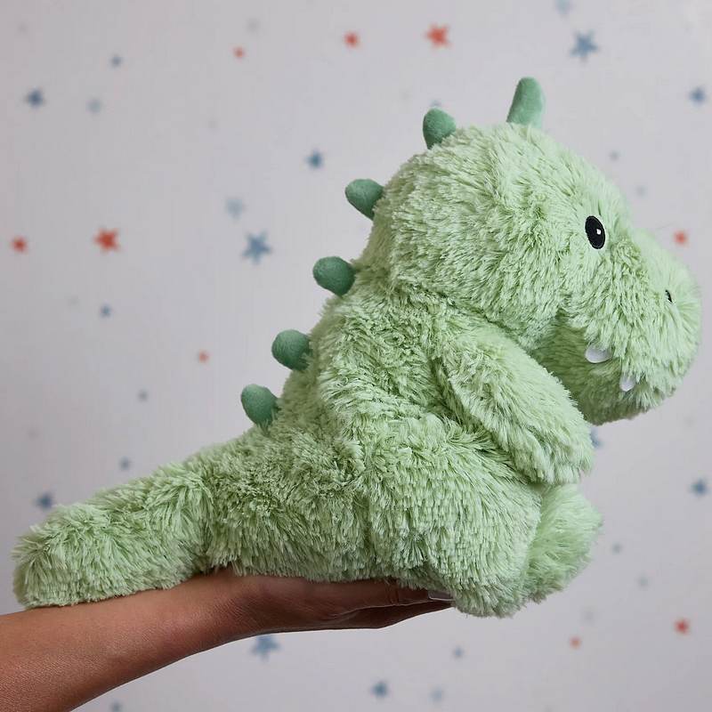 Warmies Microwaveable Green Baby Dinosaur CP-DIN-8 lifestyle