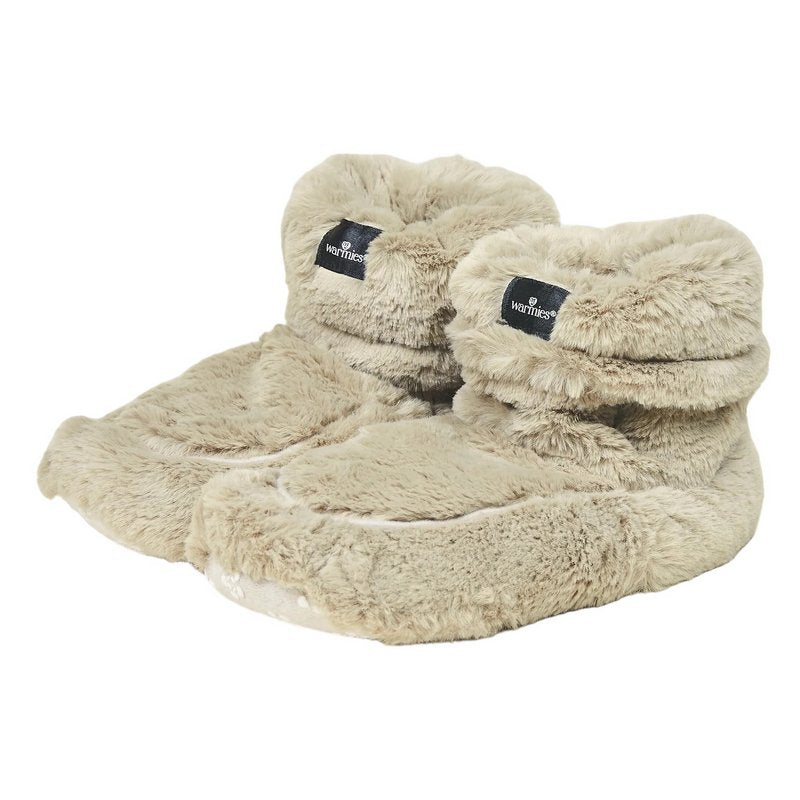 Warmies Microwaveable Luxury Boots Latte LUX-BOO-1 main