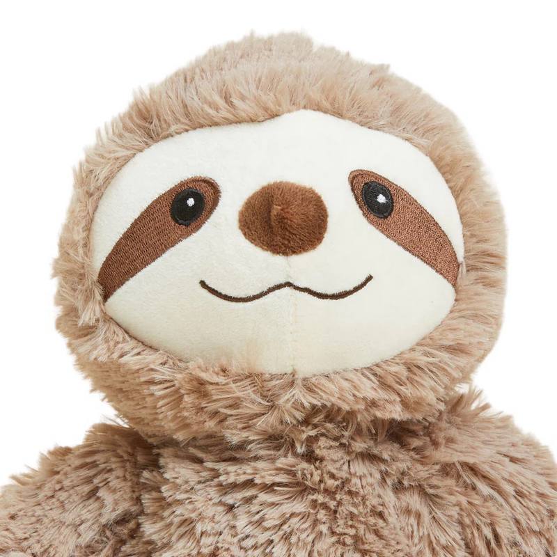 Warmies Microwaveable Plush Brown Sloth CP-SLO-2 detail