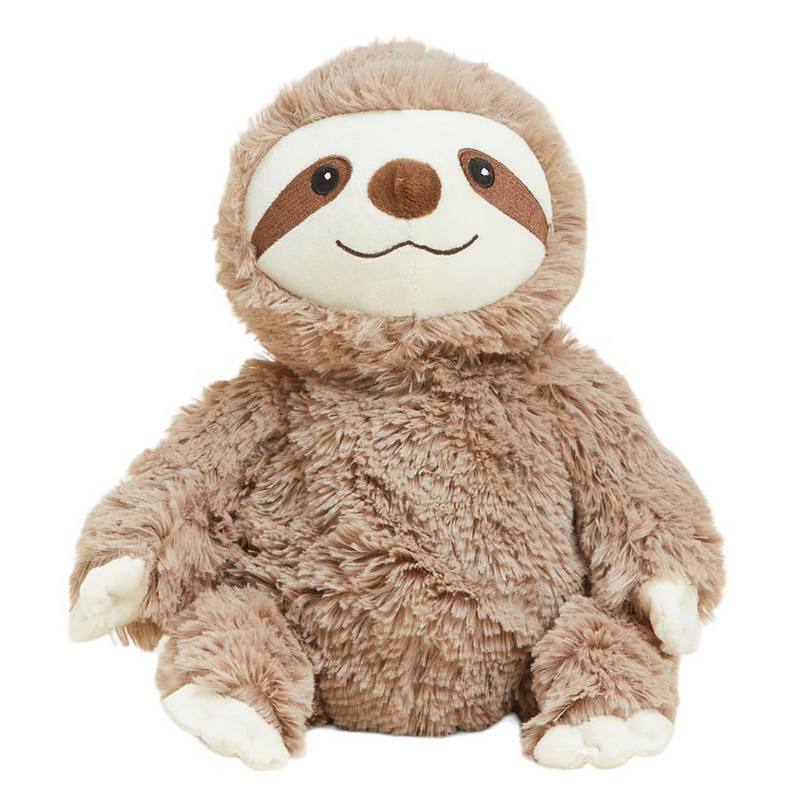 Warmies Microwaveable Plush Brown Sloth CP-SLO-2 front
