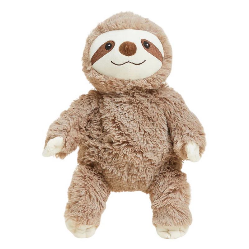 Warmies Microwaveable Plush Brown Sloth CP-SLO-2 standing