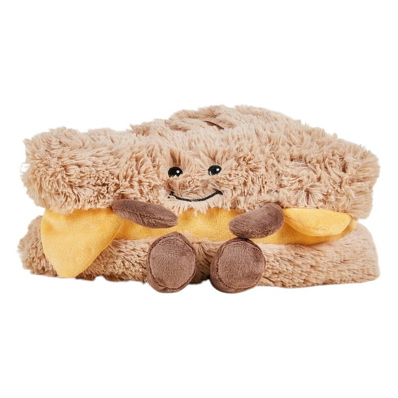 Warmies Microwaveable Plush Grilled Cheese CP-CHE-1 front