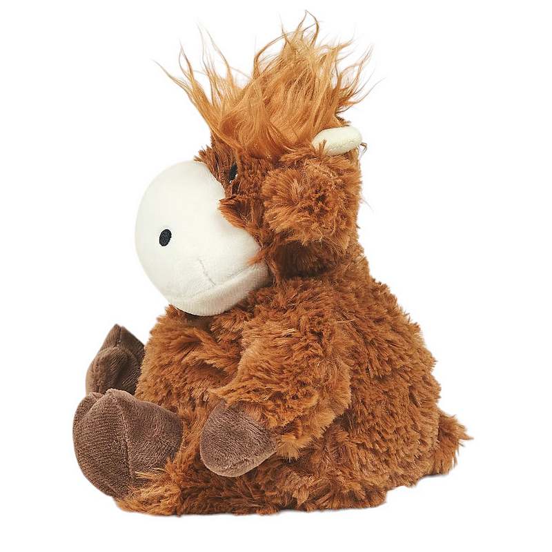 Warmies Microwaveable Plush Highland Cow CP-COW-1 side