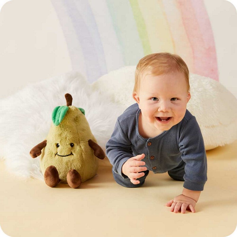 Warmies Microwaveable Plush Pear CP-PEA-1 lifestyle