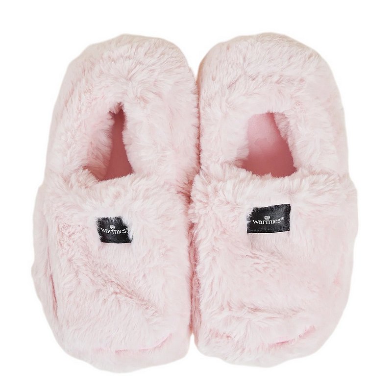 Warmies Microwaveable Slippers in Blossom LUX-SLI-4 top