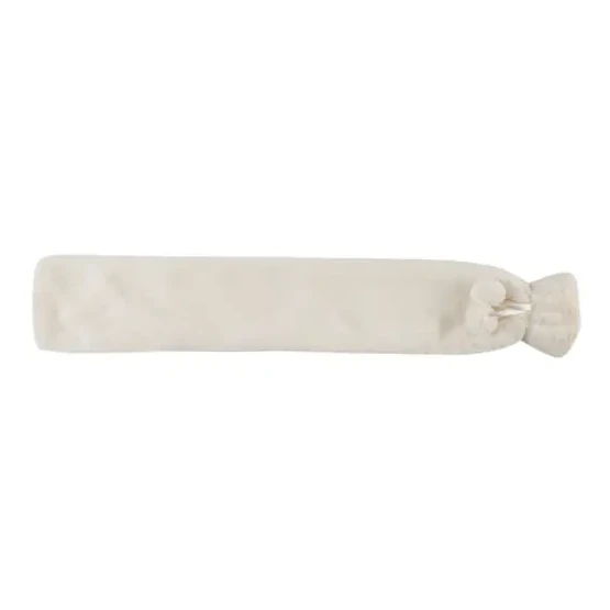 Warmies Rolled Long Hot Water Bottle Vanilla Fur RBOT-FUR-4 unrolled