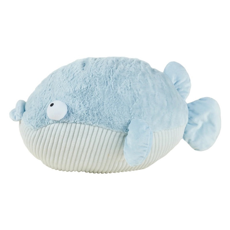 Warmies Supersized Cushies Pufferfish CUSH-PUFF-1 side